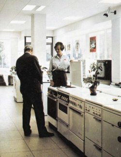 Eine Aufgabe die sich überholt hat: bis in die 1990er Jahre warb die Schleswag durch Informationsstellen für den Einsatz elektrischer Haushaltsgeräte