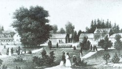 Die "ornamented farm" von Caspar Voght in Flottbek um 1800