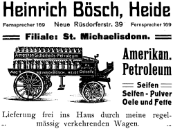 Anzeige für amerikanisches Petroleum
