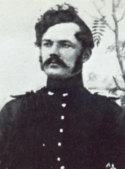 Werner von Siemens als preußischer Leutnant. Er sicherte nicht nur durch neuartige, elektrisch zündende Minen die Kieler Förde....