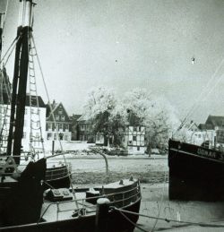 Winteridylle am Glückstädter Hafen