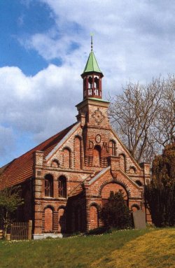 Die Kirche der Altkatholischen Gemeinde auf Nordstrand