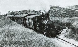 Der Sylter Dünenexpress um 1910