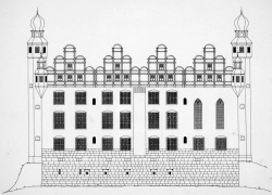 Rekonstruktion der Fassade des Renaissancebaus des Kieler Schlosses von Deert Lafrenz
