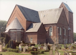 Backsteinkirche in Nieblum auf Föhr