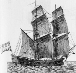 Mit Briggs, Fregatten und vor allem solchen "Schnaus" wurde die Mittelmeerfahrt aus den Herzogtümern betrieben