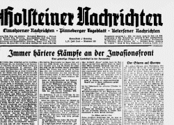 Holsteiner Nachrichten vom 1. Juli 1944