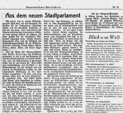 Wesselburener Marschbote 1951