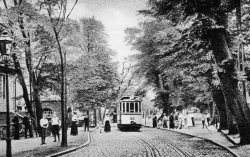 Die Kieler "Hafenlinie" im noblen Stadtteil Düsternbrook