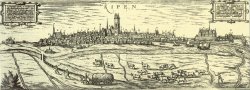 Viehtrieb und Ochsen vor Ripen