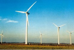 Der Bürgerwindpark bei Sprakebüll in Nordfriesland entstand 1998. Er kostete 16 Millionen Mark. Davon entfielen 1,7 Millionen Mark auf die notwendigen 12 Kilometer Kabeltrassen sowie den Neubau eines Umspannwerkes, um die 3.000 Megawattstunden jährlich produzierter Leistung in das Netz leiten zu können