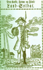 Halb Soldat, halb Landarbeiter: bis zum Ende der Leibeigenschaft trug die besitzlose Landbevölkerung diese Doppellast